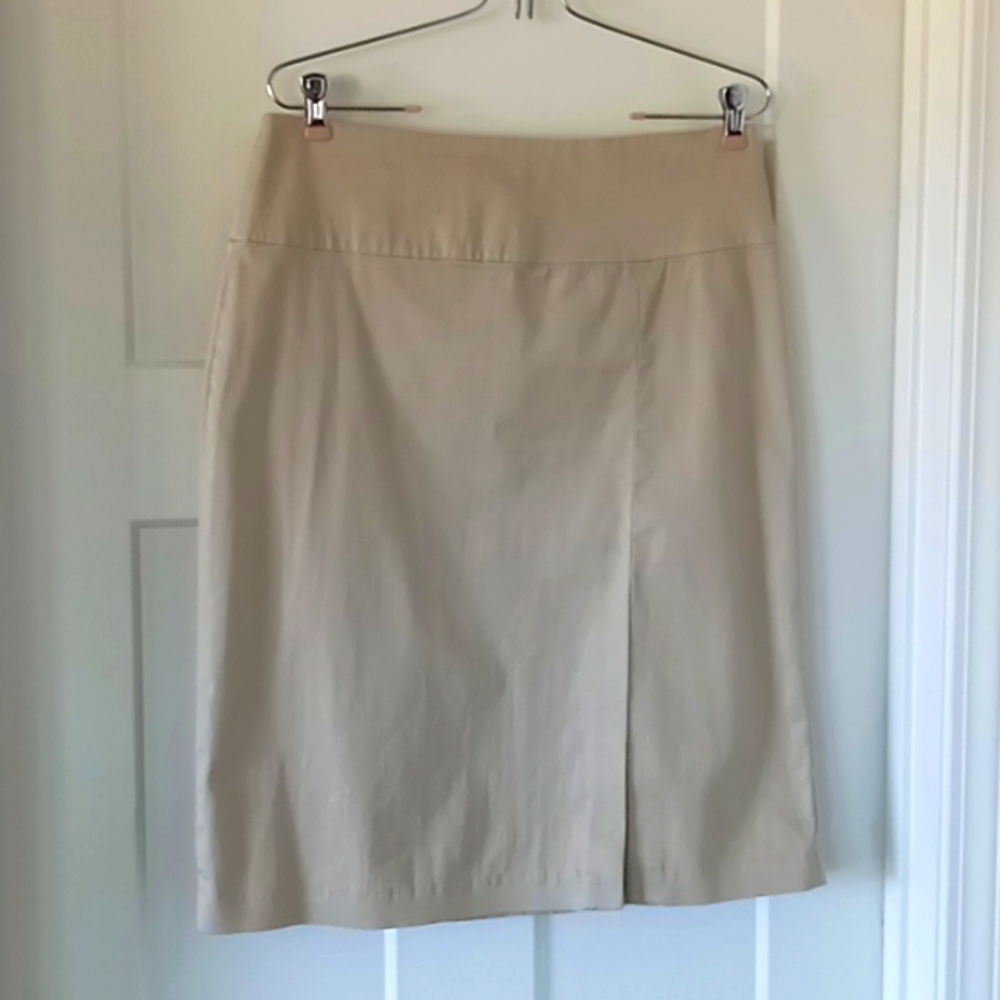 Banana Republic Tan Skirt Size 8